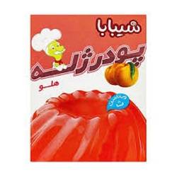 شیبا پودر ژله هلو 100گرم